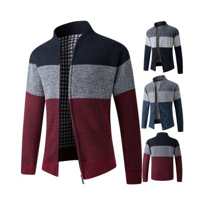 China custom made winter crochet wool sweater neck Anti-wrinkle plain tortoise cashmere sweater fashion men v-neck cardigans sweaters unisex for sale