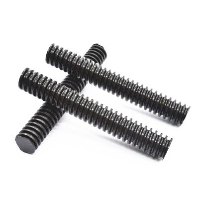 China Carbon Steel Threaded Rods, Oil Finish Steel Keystone Threaded Rods, Full Acme Thread Studs for sale