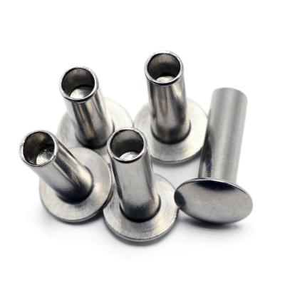 China Steel Round Head Flat Dipped Solid Half - Cored Nail Aluminum Pop Rivets Pneumatic Hydraulic Rivet for sale