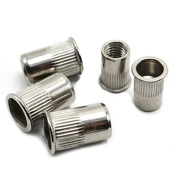 China Heavy industry knurling carbon steels flat stainless steel rivnut fastener rivet nut main suppliers for sale