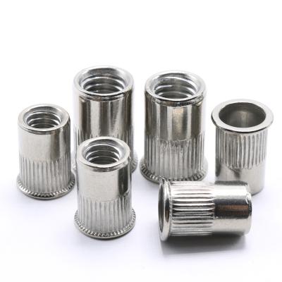 China Heavy industry China OEM m6 m8 m10 m12 yellow carbon steel zinc m6 m8 rivnut rivet nuts supplier for sale