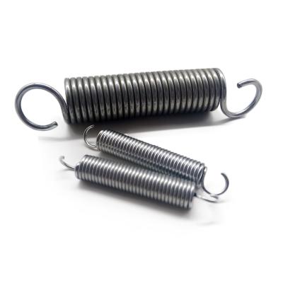 China Custom Carbon Steel Loop High Elastic Tension Drag Spring Spiral One With Another Side Of Tapered for sale