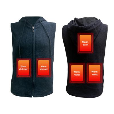 China Breathable multi-zone vest new 2021 unisex heating protection for sale