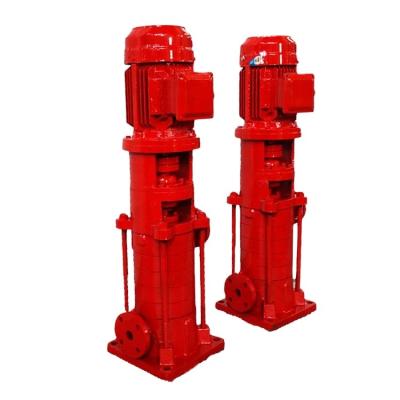 China Buildings China DL Commercial Vertical 4 Inch Electric Water Centrifugal Fire Pump for sale