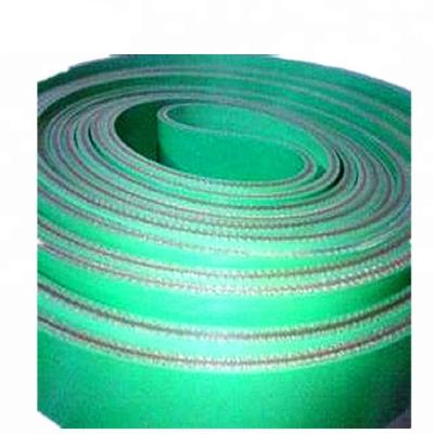 China Friction Heat Resistant 10mm Thick Green Belt For Vacuum Filter for sale