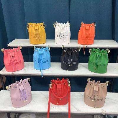 China Other Marc Synthetic Leather Women's Bucket Bags The Leather Bucket Bag Jacobs Designer Handbags Famous Brands Custom Women's Handbags for sale