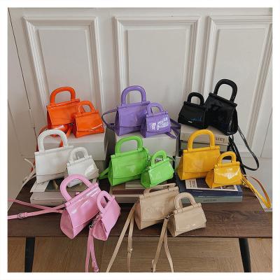 China New high quality candy color shoulder bag women purses portable handbags small bags and custom handbags ladies for sale