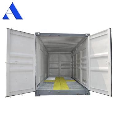 China Storage Hazardous Chemicals 2700 Liters Bunderd Side Open Container Floor Ventilated Hazardous Goods Container for sale