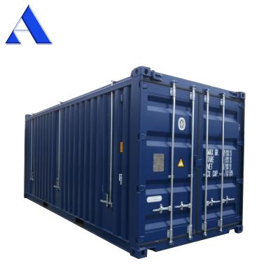 China Storage And Shipping Hard Type Steel Lid Cover 20ft Open Top Shipping Container for sale