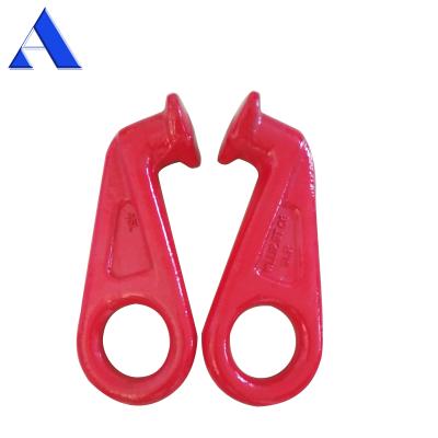 China Garment Shops Steel Mount Shipping Container Top And Side Lifting Hook for sale