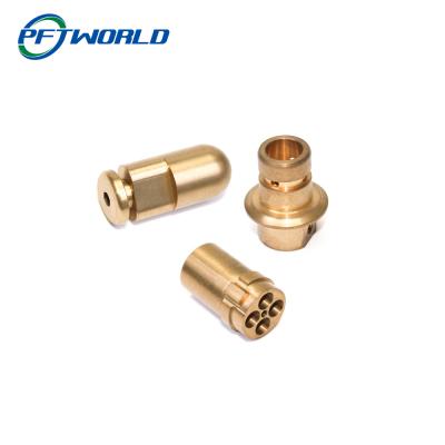 China Home Appliance Light Lamp Milling Turning Alloy Customized Parts CNC Brass Machining With Service for sale