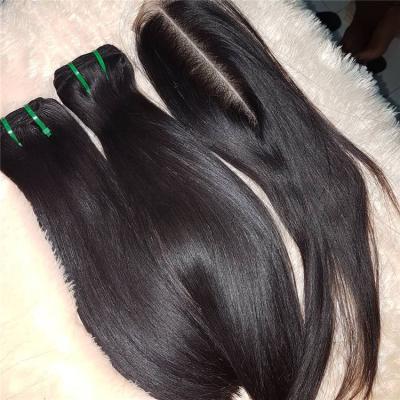 China Hot Beauty 12a Human Hair Funmi Grade Virgin Brazilian Hair Raw Unprocessed Virgin Human Hair Bulk Bundles With Closure Set for sale