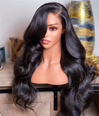 China Hot Beauty 30 Silky Straight Wave 100% Brazilian Glueless Hd Full Lace Human Hair Wigs 40 Inch Full Lace Wigs for sale