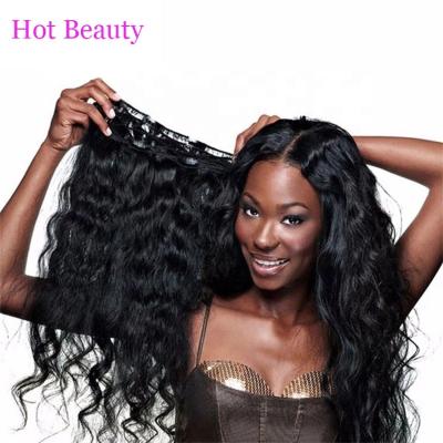 China Wholesale Hair Body Wave Beauty Hair Clip Manufacturers Virgin Hair Clip Ins Raw Peruvian Raw Seller Wholesale Hair Extension for sale