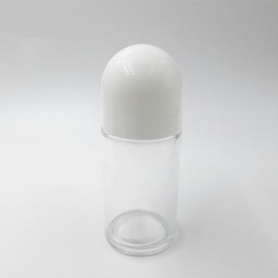 China 10ml Clear Recycable Glass Roll On Bottle Square Glass Bottles With Plastic Rollball for sale