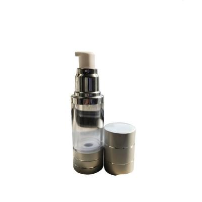 China Recycable 50g As Plastic Skin Care Cosmetics Cream Packaging And Cosmetics Gold Bottle Airless Package for sale