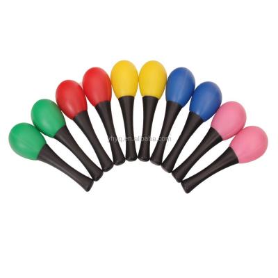 China Toy Wholesale Various Color Kids Musical Musical Toys Plastic Mini Maracas for sale