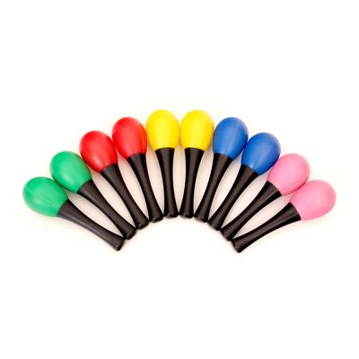 China Shake Make Noise Wholesale Colorful Plastic Mini Maraca for sale