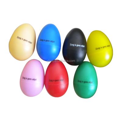 China Musical Instrument Plastic PS (Safe & Plastic Egg Shakers) Non-Toxic With Customer Logo OEM Egg Shaker for sale