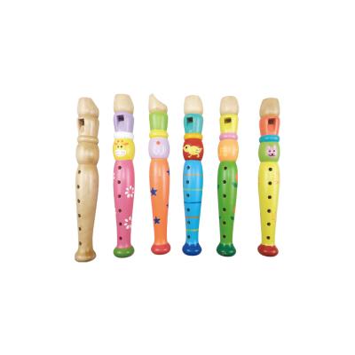 China Wooden Educational Instruments Hole Groove For Toys Woodwinds 8 for sale