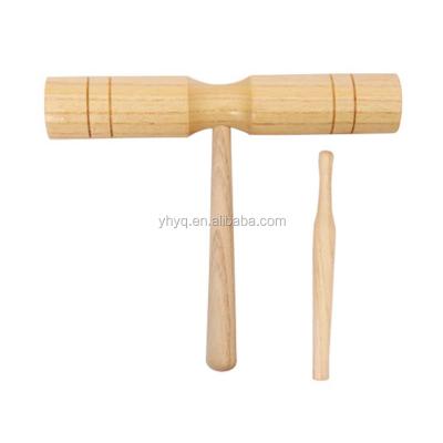 China Block Wooden Musical Instrument Rhythm Stick Percussion Instrument Tone Block Percussion Instrument Tone Block Chinese Wooden Musical Instrument for sale