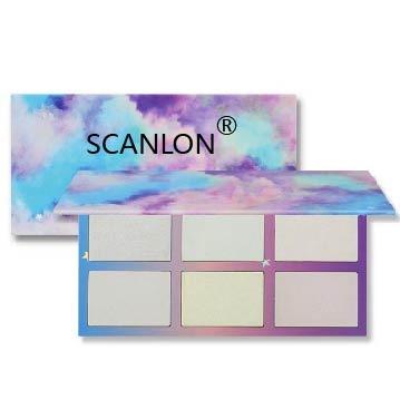 China SXANLON Sunscreen Beauty Creations Cardboard Palette Highlighter Bar Makeup for sale