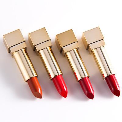 China YIWU 2018 fashion lingering coloring sexy gold color can use your best brand price lipstick for sale