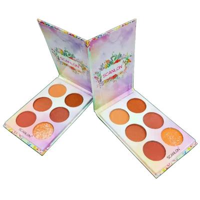 China Durable ready to ship! Good Quality Professional 6 Color Long Lasting Eyeshadow For Women for sale