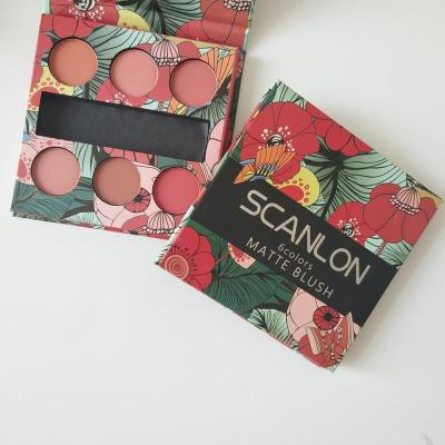 China 2018 SXANLON Beautiful Waterproof Elegant Waterproof Blusher Face Blush for sale