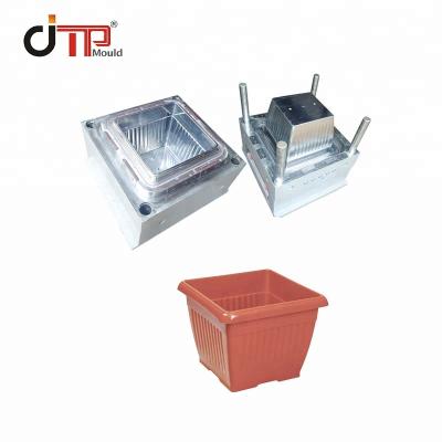 China Factory sales quality assurance design steel directly and processing plastic injection garden flower pot mold for sale