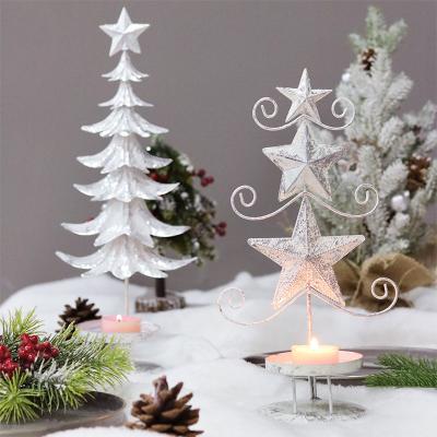 China Wholesale Home Decor Metal Christmas Decoration The Other Crystal Glass Jars Holders Decorative Candelabra Candle Holder for sale