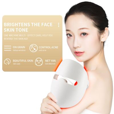 China Pigment Removal Led Facial Face Mask Therapy Photon For For Healthy Skin Rejuvenation With Remote Control for sale