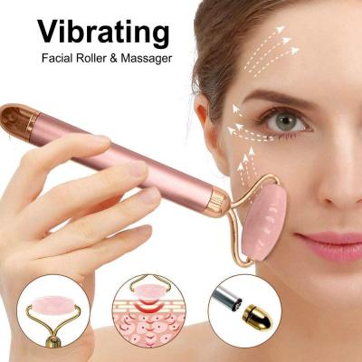 China Facial Massager Facial Roller Dye Removal Jade Roller Facial Roller Massager Relieve Aging Wrinkles for sale