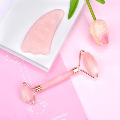 China Face Lift Beslife Jade Roller for Anti Aging Massage 100% Natural Facial Puffiness Face Skin with Gua Sha for sale