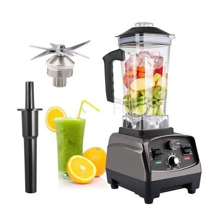 China Multifunctional best rated wholesale desktop juicer dry grinder 2200 watt hard nut heavy duty comercial used blender for sale