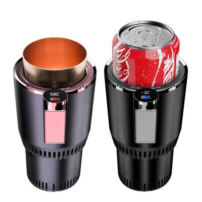 China Portable Viable Fast Heat Dissipation Drinks Smart Hot And Cold Car Holder Coffee Mug for sale