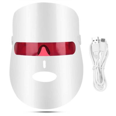 China Electric Dye Removal Beauty Equipment Pdt Skin Led Red Light Therapy Mask Whiten Face Korean Facial Whiten Mask for sale