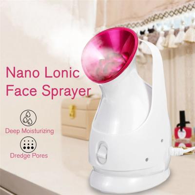 China Pigmentation Correctors Prepare Current Handheld Nano Electric Facial Multifunctional Hot Skin Mist Steamer Face Steamer Handle Steamer for sale