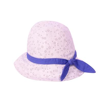 China Sun Hats For Kids New Fashion 100% Cotton Child Outdoor Sun Hats Bucket Hats For Kids for sale