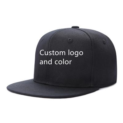 China Custom JOINT Logo Cotton Blank Sport Snap Back Hats For Men's Hat for sale