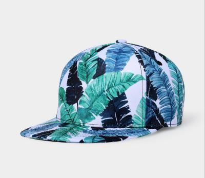 China COMMON custom model 3D printing unisex flat hip hop batter hat gorras snapback for sale