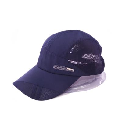 China JOINT Logo Printing Hats Custom 100% Polyester Piping Sports Running Hats for sale