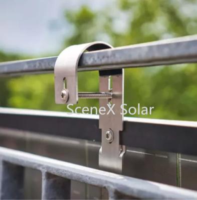 China Balcony Ready to ship Pv Panel Mounting Solution Sus304 Metal Solar Roof Hook In Germany warehouse for sale