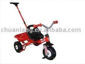 China Ride On Toy Tricycle Toy, Children's Tricycle With Push Bar, Ride On Tricycle for sale