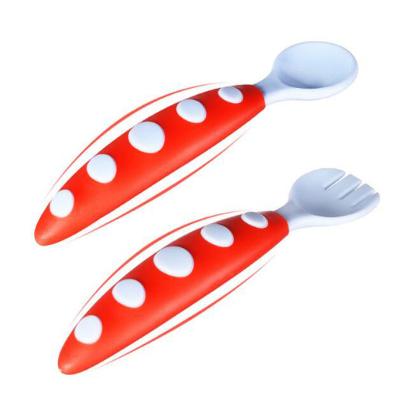 China Baby Spoon and Fork Set Baby Toddler Utensils Baby Spoon and Feeding Spoon and Fork Toddle Set bpa free for sale