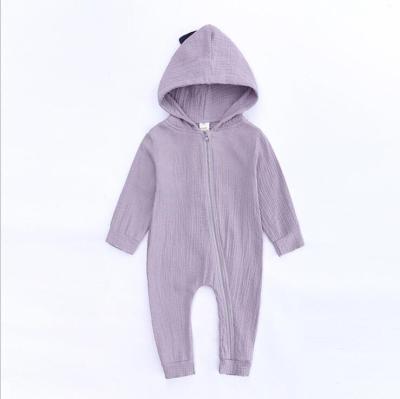 China Baby drop romper ins hotsale baby clothes newborn cotton rompers baby longsleeves drop romper for 0-2Years for sale