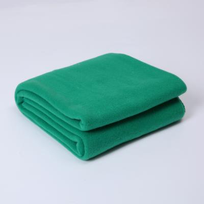 China PORTABLE 100% Polyester Fleece Throw Custom Promotional Blankets for sale