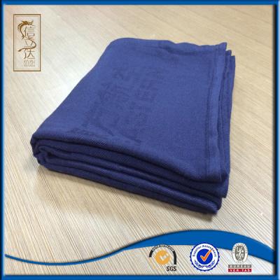 China Hot sale 100% good quality disposable cheap price woven jacquard airline modacrylic disposable blanket for sale