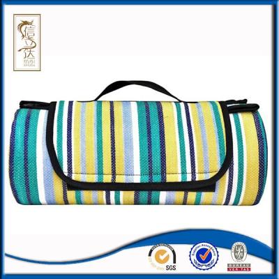 China 2021 Popular Outdoor PVC Picnic Blanket Folding Waterproof Plastic Picnic Mat for sale