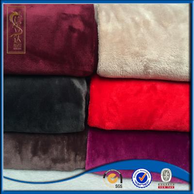 China Jiangsu Disposable Solid Color Super Soft Portable Flannel Fleece Arab Stroller Blanket for sale